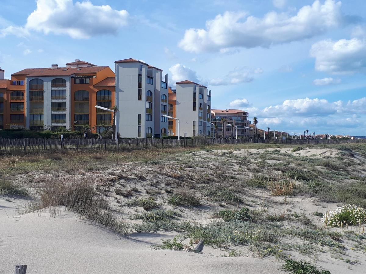 Appart Mezzanine Vue Mer Et Plage, Parking Wifi Tv Le Barcarès Dış mekan fotoğraf