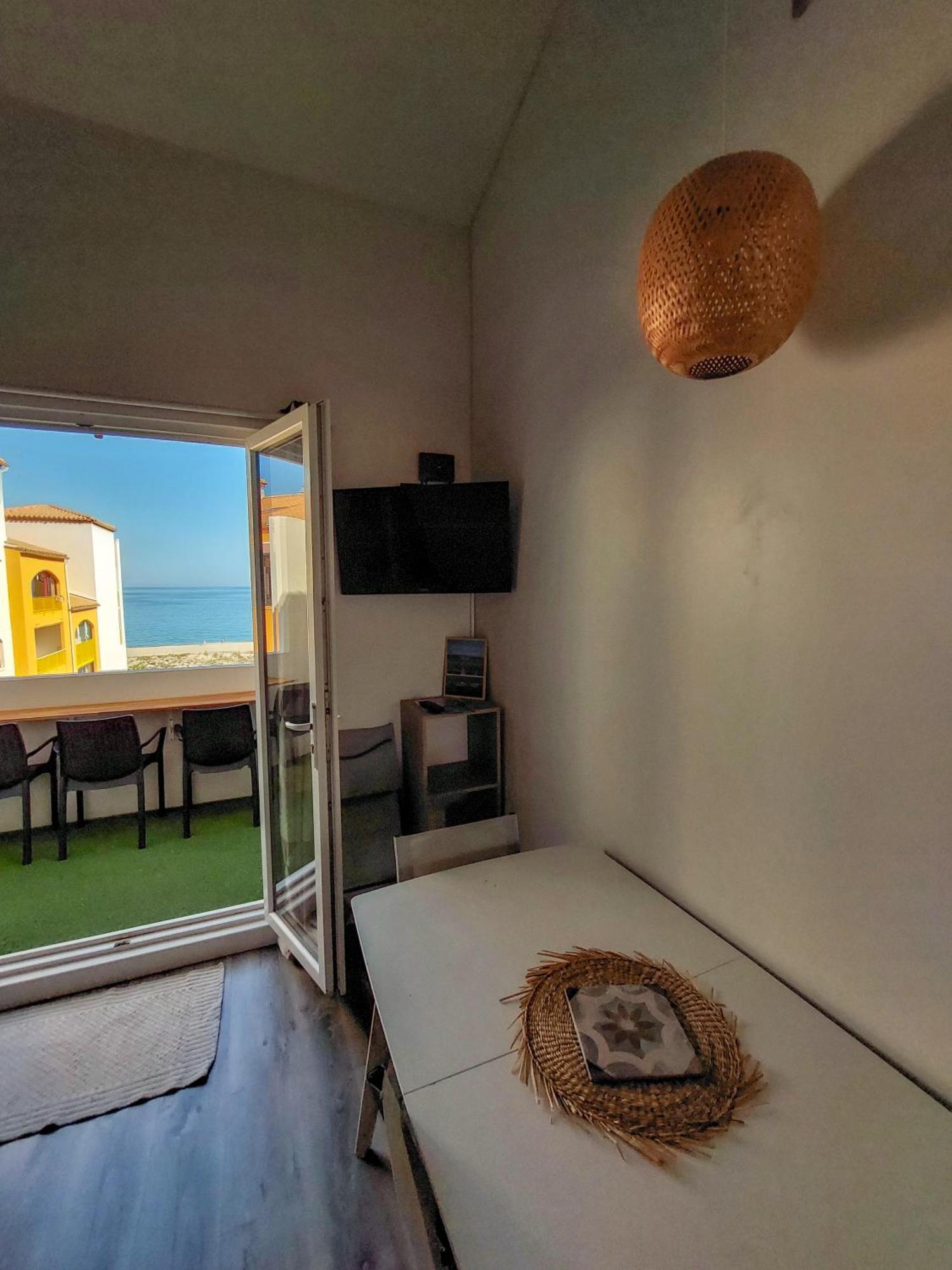 Appart Mezzanine Vue Mer Et Plage, Parking Wifi Tv Le Barcarès Dış mekan fotoğraf
