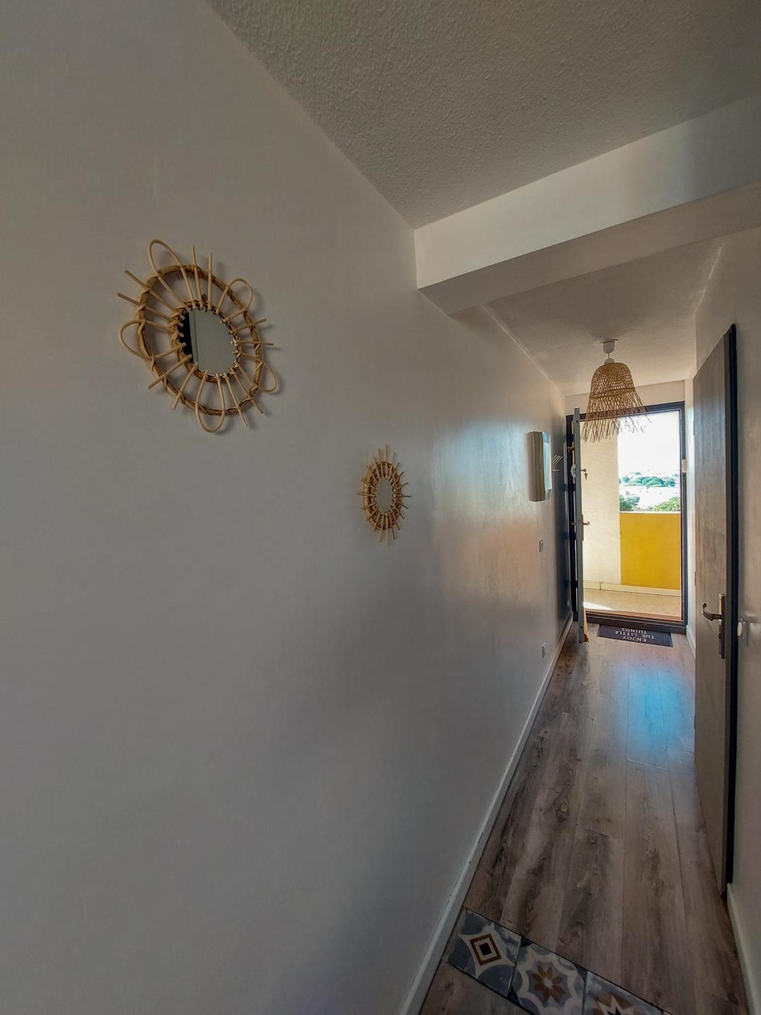 Appart Mezzanine Vue Mer Et Plage, Parking Wifi Tv Le Barcarès Dış mekan fotoğraf